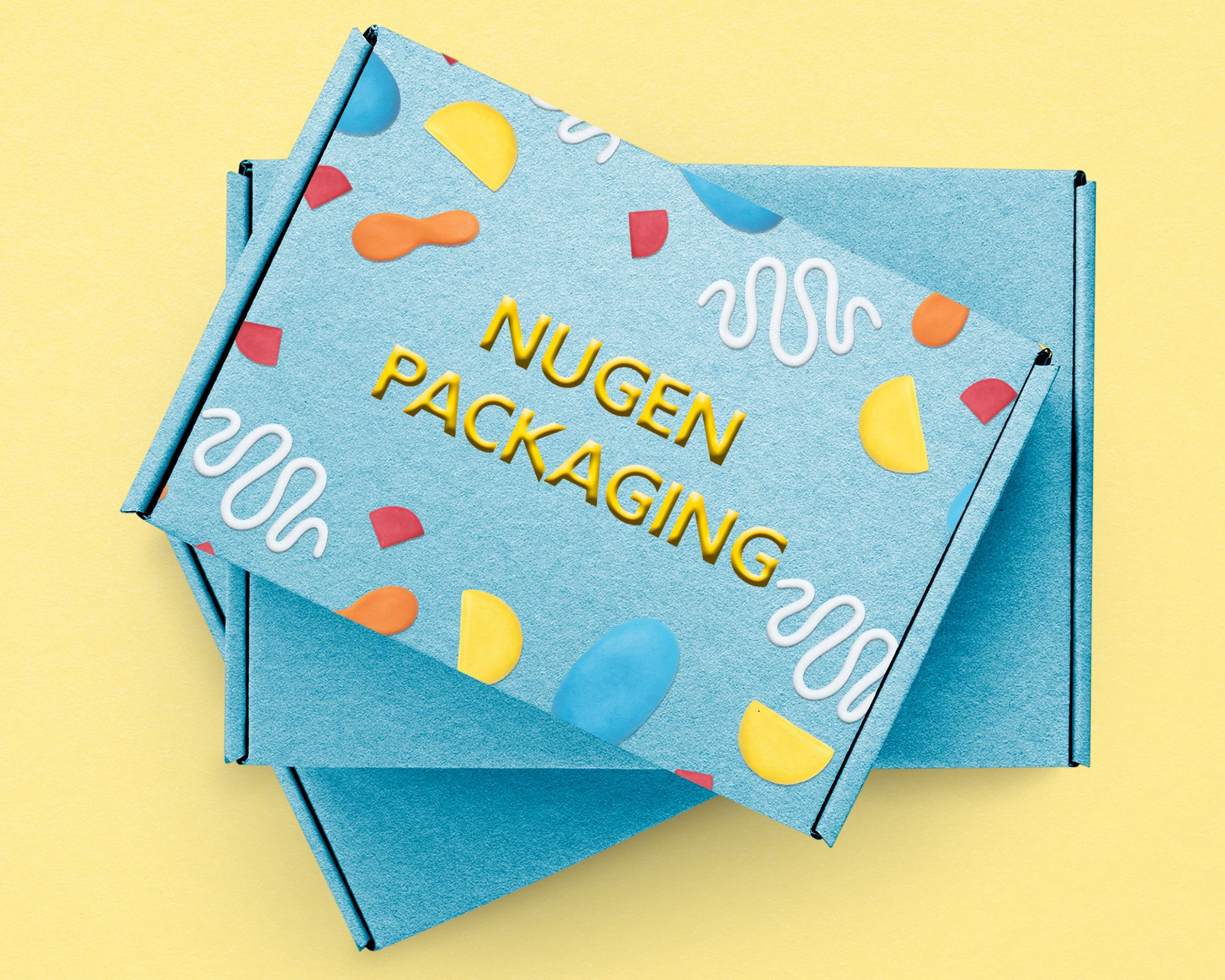 Foiling + Emboss Corrugated Box