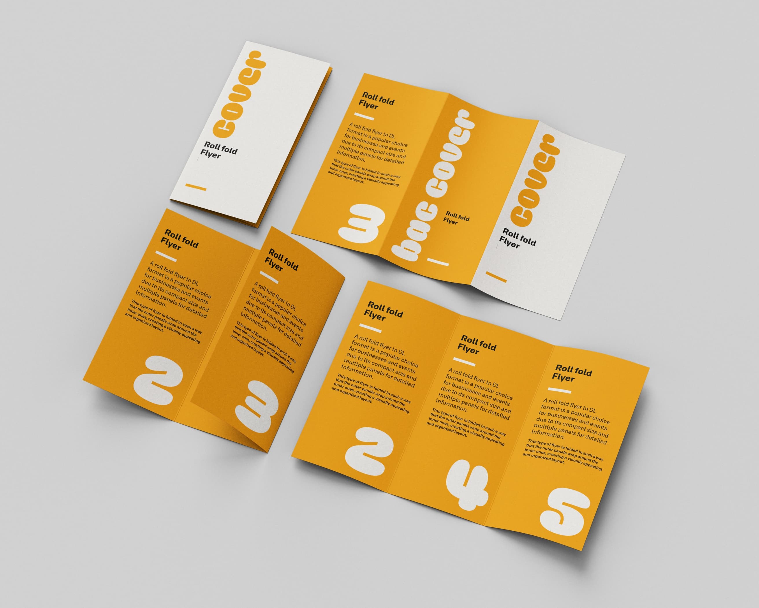 Roll Fold Flyer