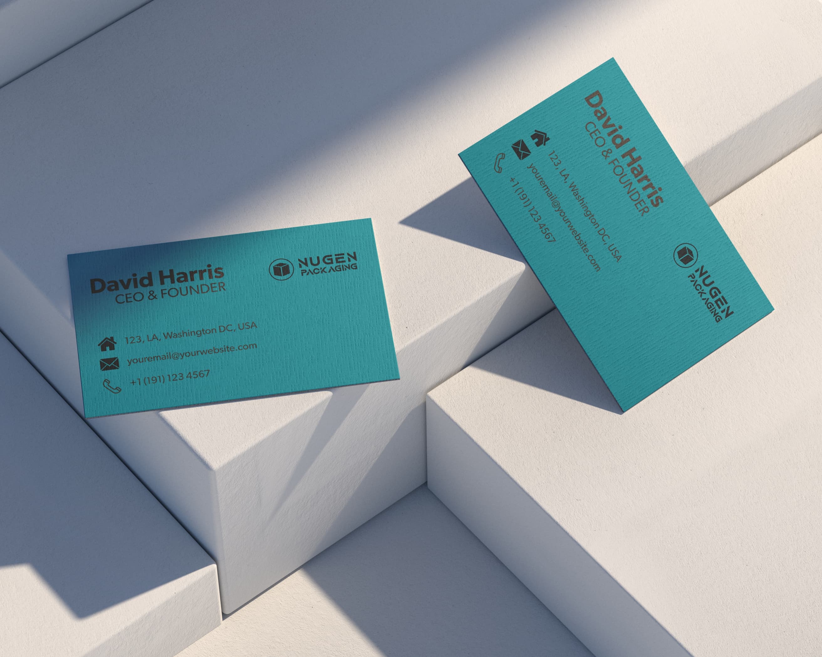 Textured Business Cards