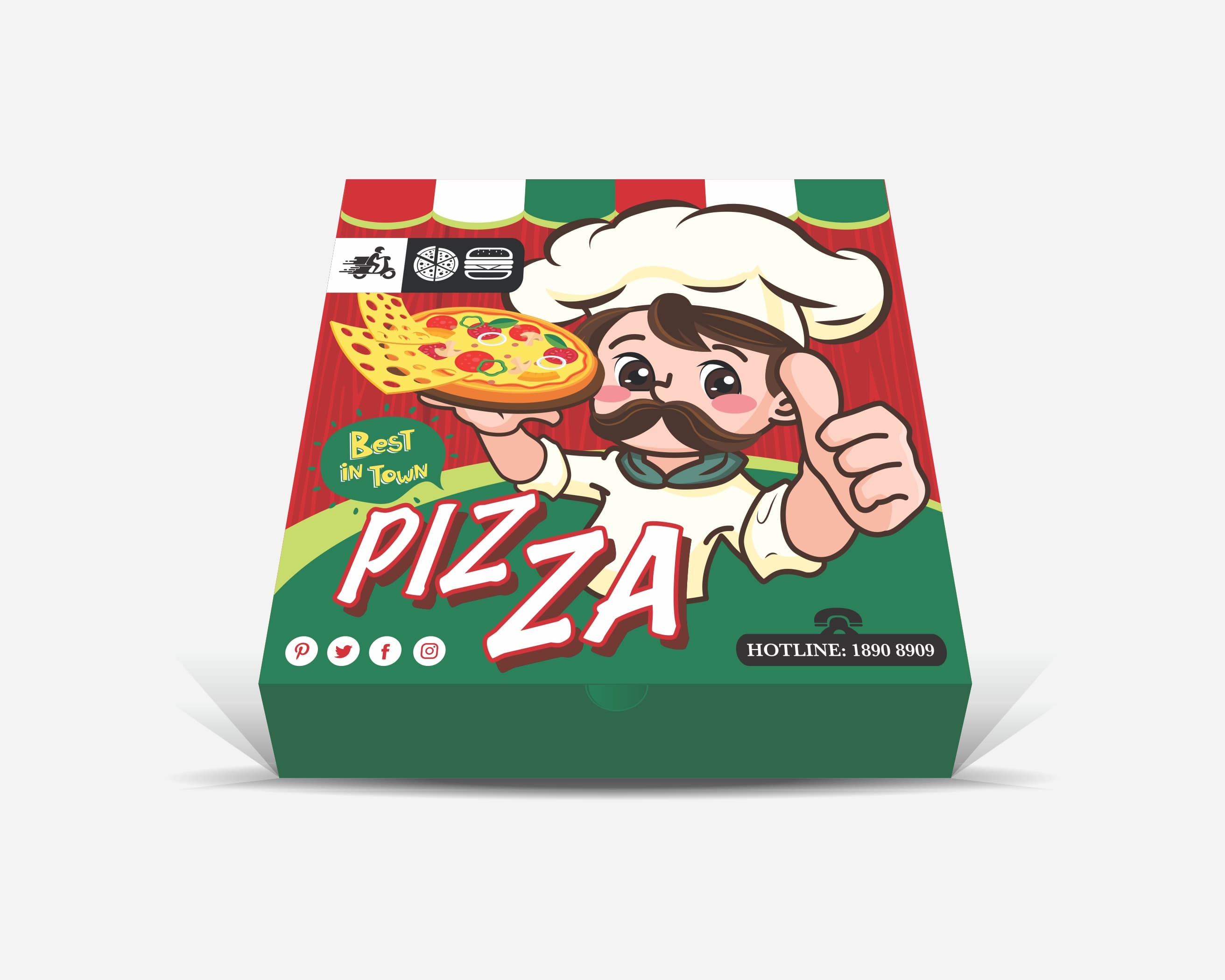 PIZZA BOX 3 PLY